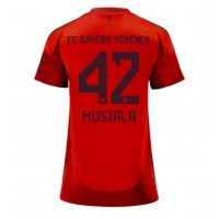 Dámy Fotbalový dres Bayern Munich Jamal Musiala #42 2024-25 Domácí Krátký Rukáv